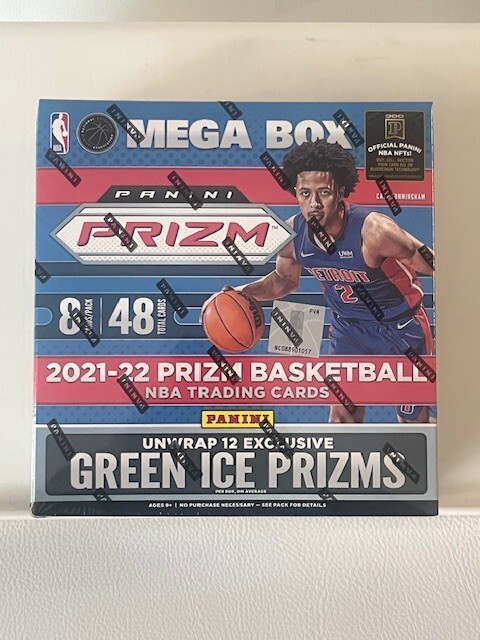 2021-22 NBA Panini Prizm Basketball Mega Box Fanatics Exclusive Green