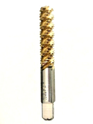 M10x1.5 BOTTOMING SPIRAL FLUTE TAP HS 4FL TIN COATED GREENFIELD USA 1 PIECE NEW