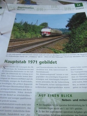 DR der DDR 1.1 Hauptstab gebildet 1971 4S
