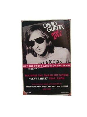 David Guetta Poster One Love Sun Glasses