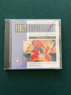 First Impressions - M'lou Dietzer - Intermediate Piano Method - CD Vol. A.B.C.