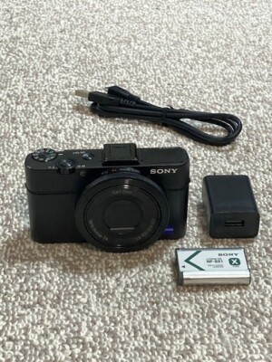 Sony Cyber-shot RX100II DSC-RX100M2 1.0-inch CMOS Cybershot Black Japan Used