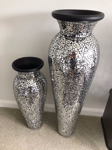 Brand New Stunning Floor Standing Large Ornament Pots In