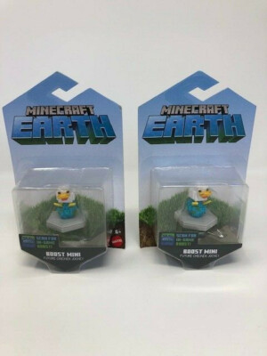 (2)NIP Minecraft: Earth Boost Mini - Future Chicken Jockey - ScanForIn-GameBoost