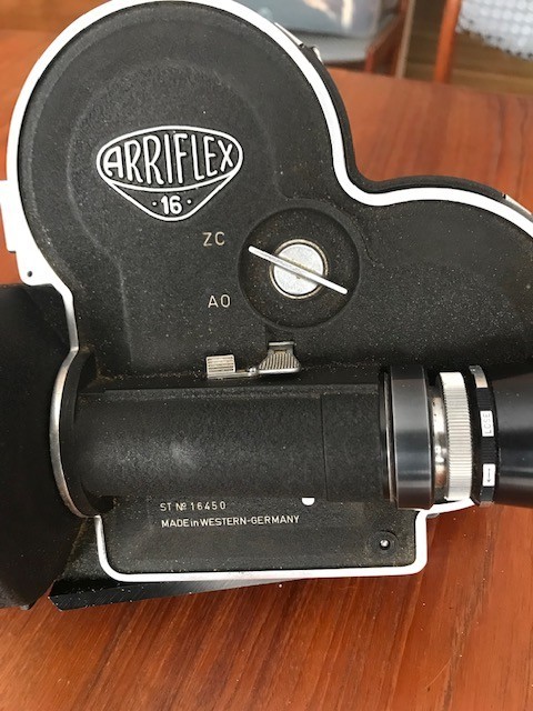 ArriflexARRI 16Se 16mm w/Angenieux Lens 12/240mm zoom. Not known if camera works