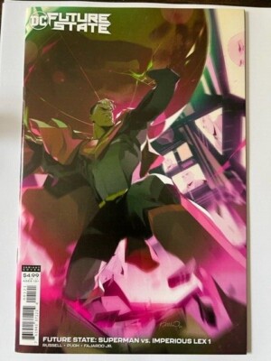 FUTURE STATE SUPERMAN VS IMPERIOUS LEX #1 Di Meo Card Stock Variant Cover DC