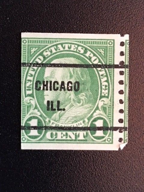 1923-30 1c Franklin Scott# 597 & 1 1/2c Harding Scott#598/Scott#684 PRECANCELS