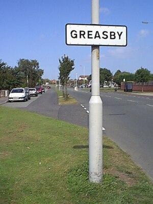 Photo 6x4 Welcome To Greasby Frankby Village boundary sign at Frankby Roa c1999