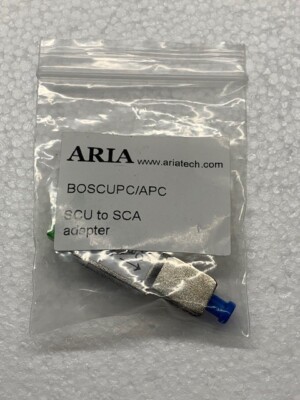 ARIA BOSCUP/APC SCU to SCA Adapter NEW