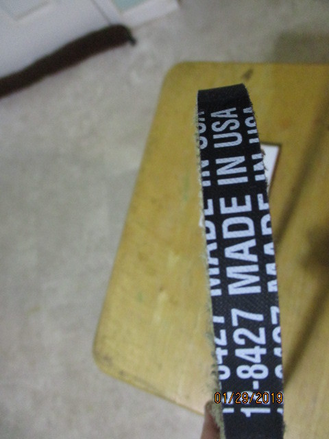 Replacement Ariens snow thrower belt part # 72130