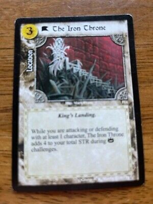 Game of Thrones (IRON THRONE- King's Landing) Trading Card CCG Promo P14 - Rare