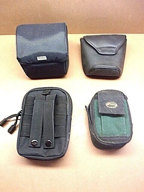 4 Soft Sided Carrying Case Nikon Coolpix Nikon Binoculars Plus 2 Belt Cases Lqqk