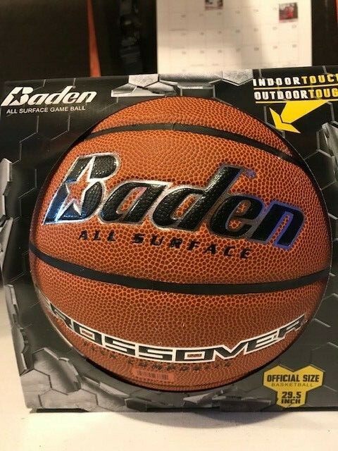 Brand New Mens Baden Crossover Flex Composite All Surface Basketball size 29.5