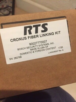 RTS Telex Bosch Cronus Fiber Linking Kit  90027770007  MSRP 2366