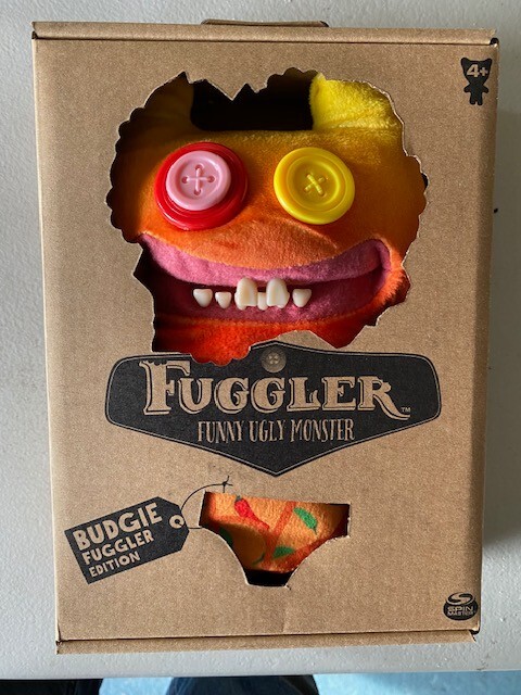 Fuggler Budgie Fuggler Edition グリーンモンスター New Fuggler 22cm Funny Ugly Monster Budgie Edition Green