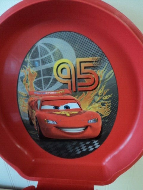 DISNEY PIXAR CARS PORTABLE TRAINING POTTY CHAIR PORTABLE TOILET WITH LID SOUNDS