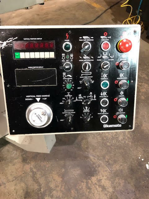 Okamoto 6.18 dx3 Surface Grinder, 1996