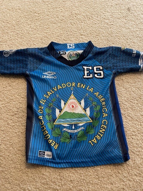 bal×umbro LS SOCCER JERSEY size L Barcelona Umbro Jersey Blue Size L T-Shirt Soccer Football