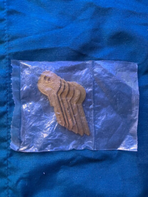 6 Star Brand OBR5 Keyblanks In Original Sealed Bag, Also Marked B41, 098B