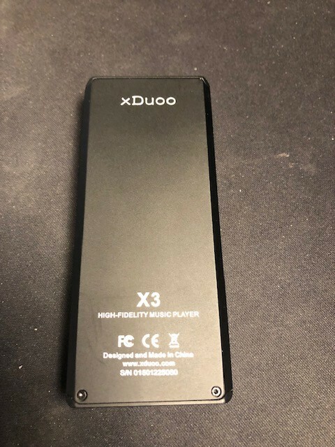 Used XDUOO X3 High-Fidelity Music Player with 16GB microSD