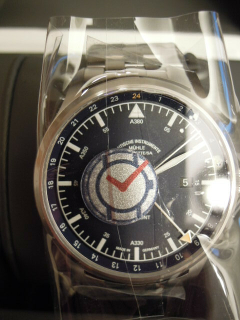 Mühle Glashütte Terrasport IV GMT Sonderedition Interkont Airbus