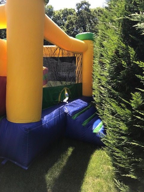 Inflatable Bounce House Slide Combo with Blower