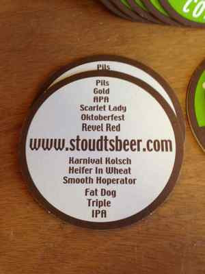 Stoudts Brewing Co. Beer Coaster Coasters - 20 Pack - NEW & Free Shipping