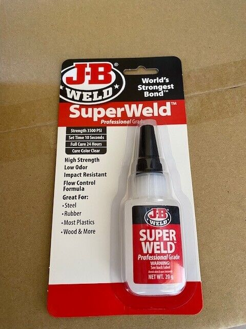 JB Weld 33120 Professional Grade Super Glue, 20 Gram, Clear - BUY MORE & SAVE!!!