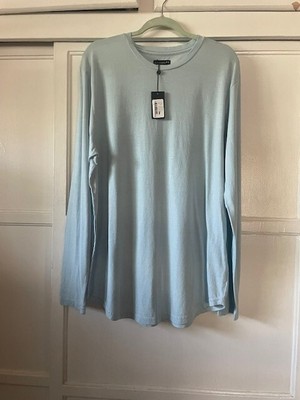 Goodlife NWT Pullover Shirt Men's Size XXL Long sleeve Blue Casual Athleisure 