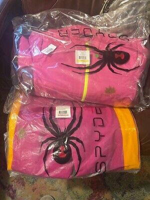 Spyder Snowsuit Ski Set Bitsy Charm Jacket & Thrill Pants Size M (10/12 Girls)