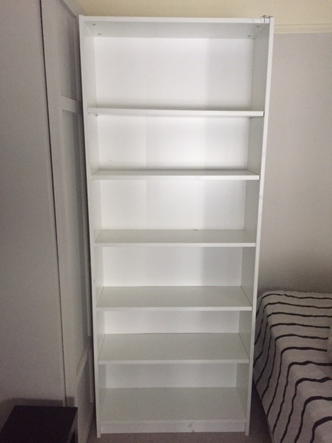 White Bookcase  IKEA  GERSBY  two on stock in 