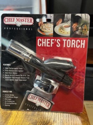 Chefmaster 90014 Professional Chef Torch - Brand New