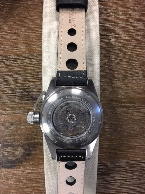 Pre-owned Ingersoll Rand Ingersoll 1892 // Bison No.4 In1605 Calibre 721 White Dial Men's Watch