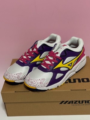 MIZUNO Sports Style Shoes SKY MEDAL D1GA1922 White x Yellow x Pink 27.5cm US9.5