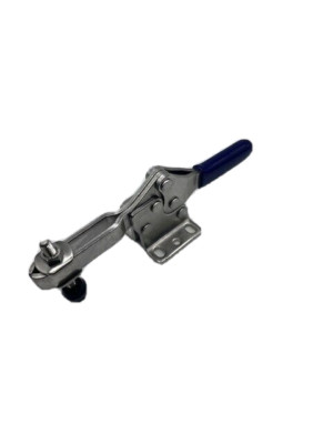 Replaces Destaco 217USS - 200# STAINLESS STEEL horiz. u bar toggle clamp w/ spdl