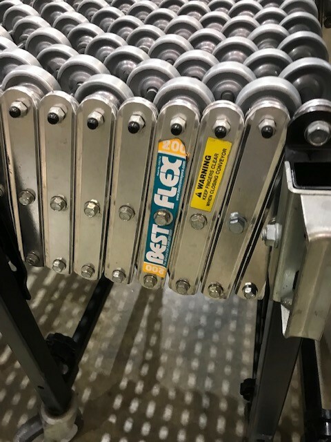 Best Flex industrial material moving conveyors material handling, forklift, roll