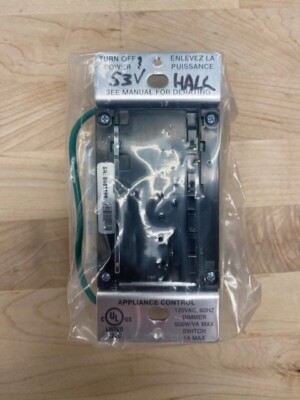Crestron CLW-SLV-P-DA-S Cameo  In-Wall Remote Dimmer/Switch, 120V, Almond