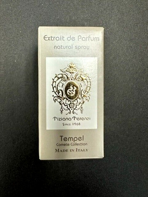 Lot of 2 Tiziana Terenzi Tempel Extrait de Parfum 1.5ml Natural Spray