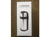 Prima 18/8 Large Stainless Steel Thermos Flask - Brand New