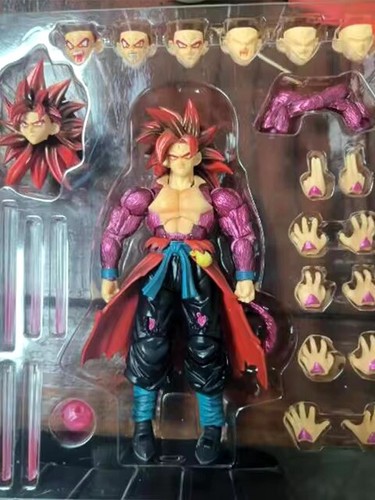 SH Figuarts Dragon Ball Z Black Hole Toys Goku SSJ4 LimitBreaker