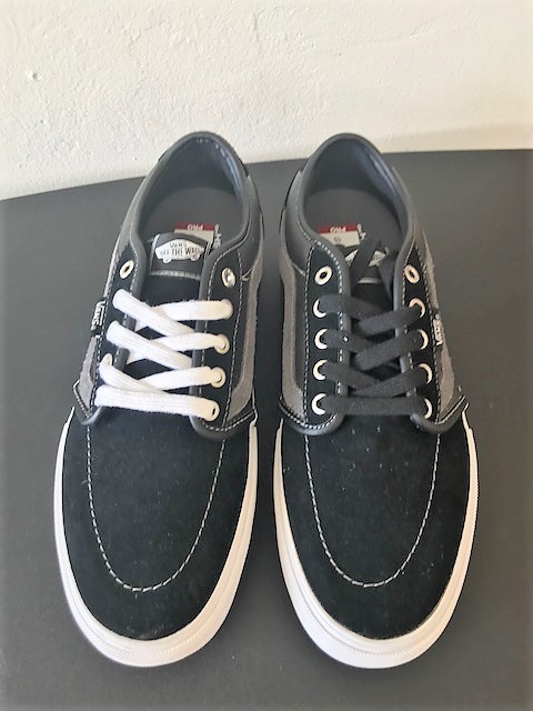 VANS Ultracush HD Pro Men's Skate Shoe Black/Gray Leather size 9 NEW