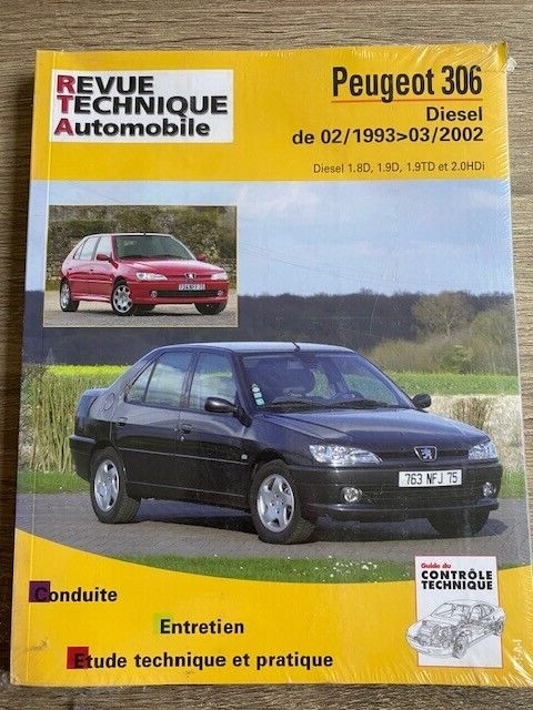 Peugeot 306 Diesel De 02/1993 Ã  03/2002 Revue Technique Automobile