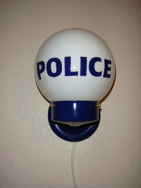 Police Station Light Wall Lamp Police Precinct Police Call Box Collector 