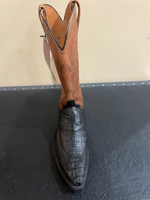 Pre-owned Lucchese M2537.54 Western Cowboy Boot (multiple Sizes) In Brown