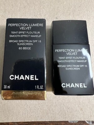 Chanel Perfection Lumiere  Velvet Smooth Effect Makeup SPF 15 SUNSCREEN 60 BEIGE