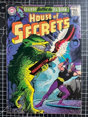 DC House Of Secrets #73 Eclipso, 1St Prince Ra-Man