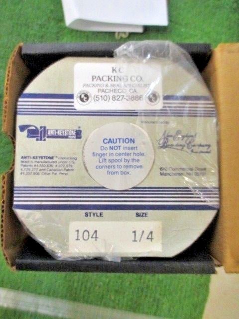 NOS KC PACKING BUMBLEBEE PACKING #104 1/4