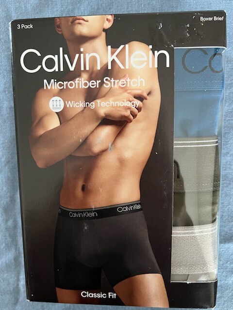 calvin klein boxer briefs microfiber