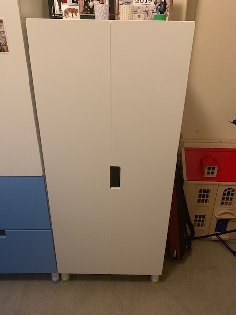 Ikea Stuva Wardrobe 60cm Wide 138cm High With Legs 129 Without
