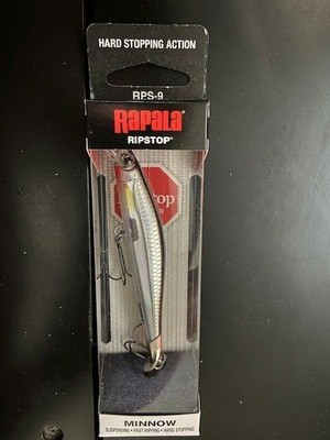 Red White Hard to Find Older Excalibur Floating Ghost Minnow